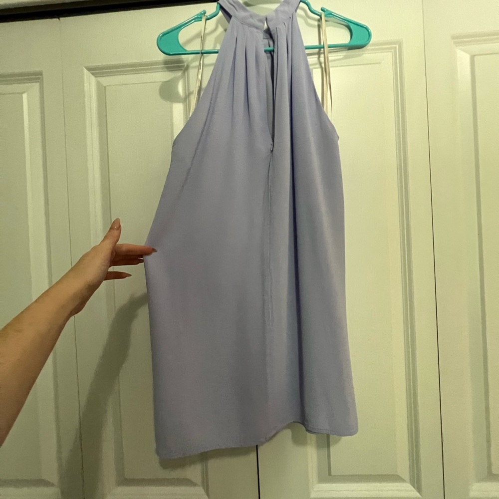 Lilac High Neck dress. - Picture 2 of 2